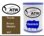 Preview: Toyota, Brown Metallic, 4A7: 500ml Lackdose, von ATW Autoteile West.